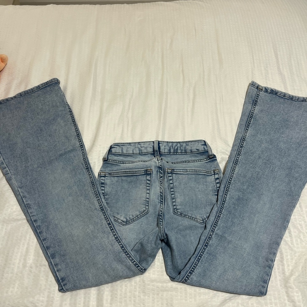 Flared jeans